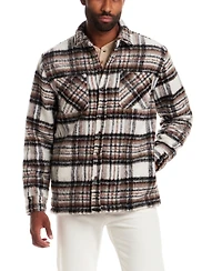 Weatherproof Vintage Men's Brushed Plaid Jacket