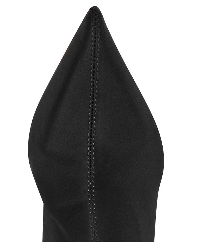 Steve Madden Women's Midnite Pointed-Toe Stiletto Dress Booties