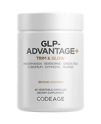 Codeage Glp-Advantage+ Berberine, Boron, Chromium, Decaffeinated Green Tea (50% Egcg), Gymnema Sylvestre, Probiotics, Taurine