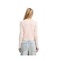 Cotton On Women's Crew Neck Cardigan