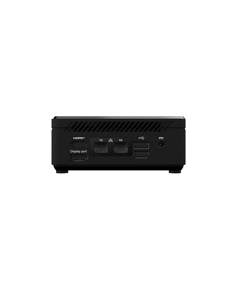 Msi Cubi N Adl-065US Mini Desktop Computer, Intel N200 1.0GHz, 4GB Ram, 128GB Ssd, Windows 11 Pro, Black