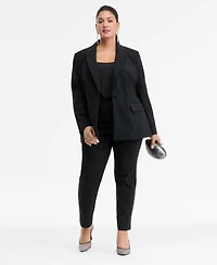 I.n.c. International Concepts Plus Embellished Peak-Lapel Blazer, Macy's Exclusive