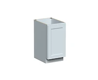 Casainc W18"x D24"x H34.5" Kitchen Base Cabinet with 2 Doors