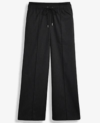 I.n.c. International Concepts Women's Striped Drawstring Twill Pants, Macy's Exclusive