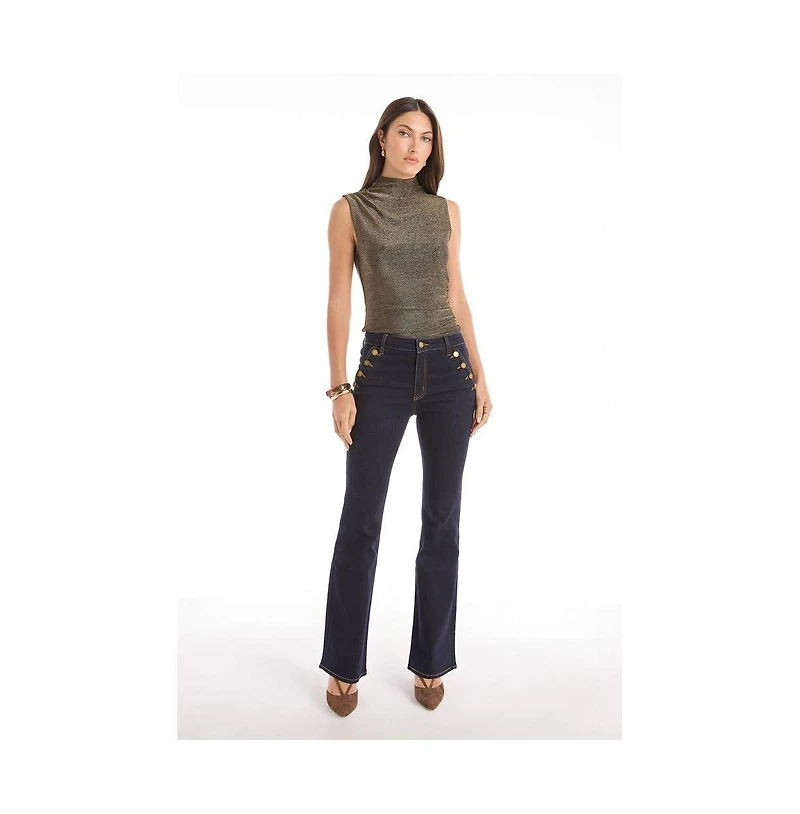 The Noli Shop Women's Allegra Bootcut Jean
