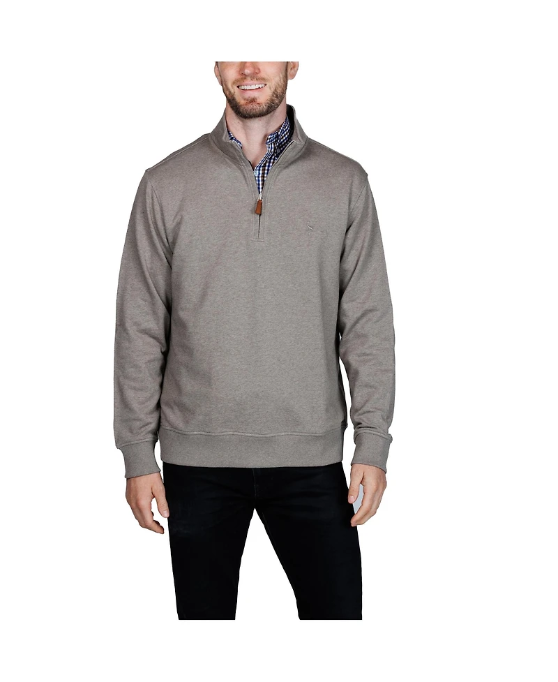 Tailorbyrd Men's French Terry Quarter Zip