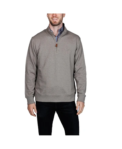 Tailorbyrd Men's French Terry Quarter Zip
