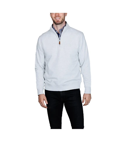 Tailorbyrd Men's French Terry Quarter Zip