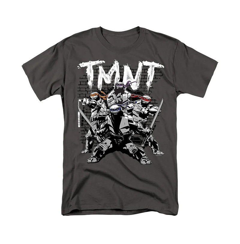 Logovision Men's Classic Tmnt Teenage Mutant Ninja Turtles T Shirt
