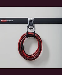 Rubbermaid 1784461 Fast Track Wall Mounted Garage/Garden Storage Utility Hook