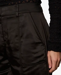 Sanctuary Women's Sahara Satin Tapered Pants