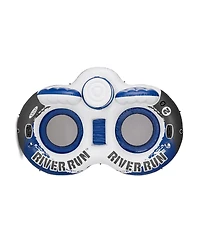Intex River Run 2 Person Inflatable Tube Raft Float with Cooler for Pool & Lake