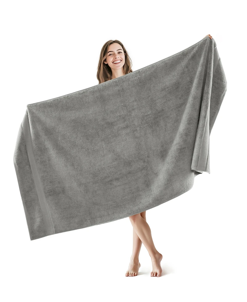 Madison Park Signature Luxury Zero Twist Cotton 2-Pc. Bath Sheet, 34" x 68"