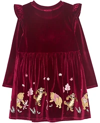 Hybrid Girls 2T-6X Pooh and Friends Printed Dress