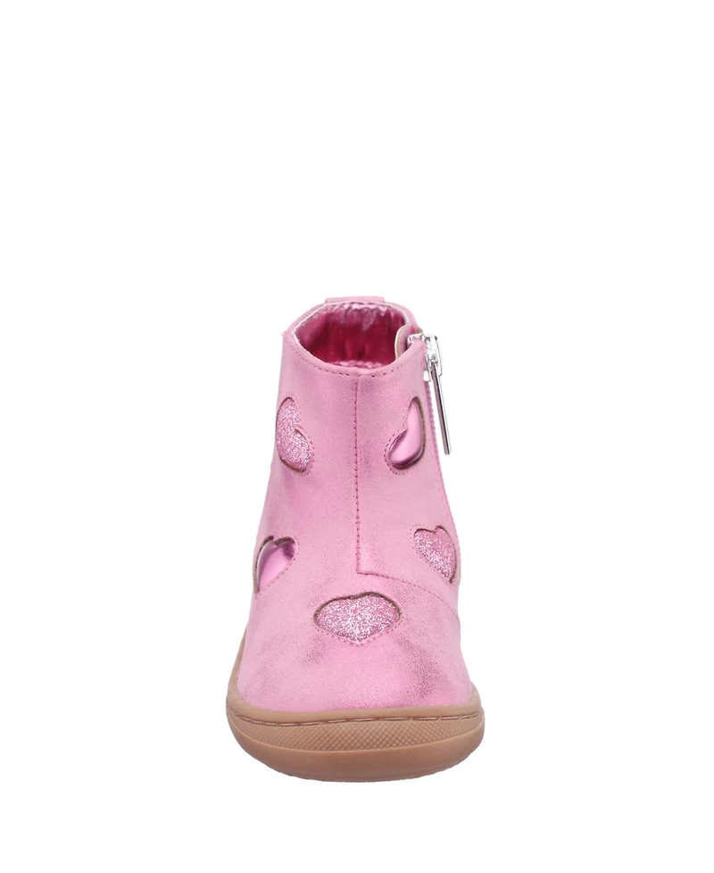 Nina Little and Big Girls Mena Round Toe Boots