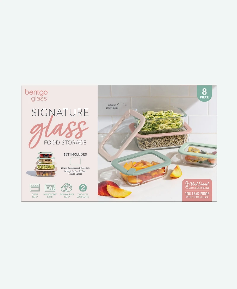 Bentgo Signature -Pc. Glass Food Storage Set
