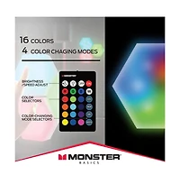 Multi-Color Led Touch Light 3-Pack with Remote Control