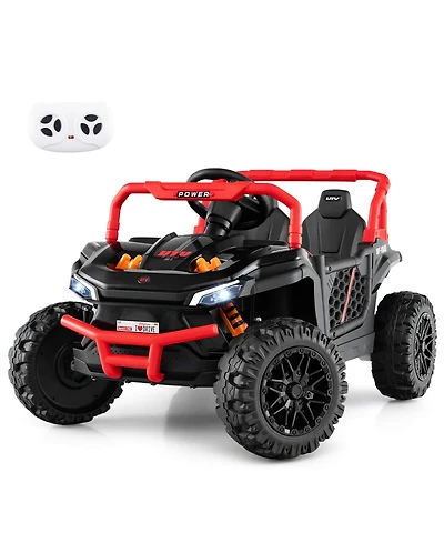 12V Kids Ride on Truck with Parental Remote 3 Speeds & Reverse Forward Function
