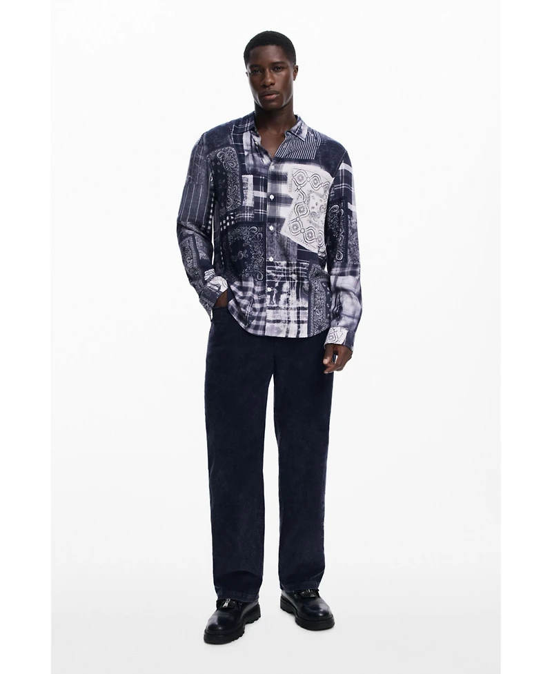 Desigual Men's Washed corduroy trousers