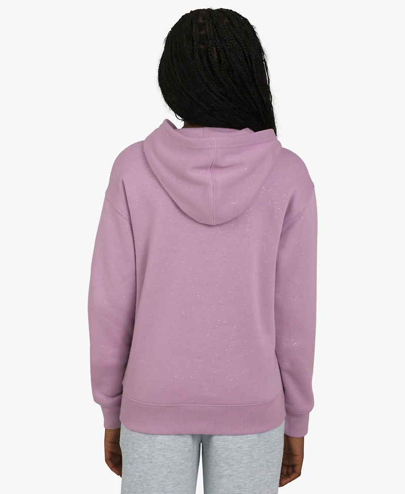 Champion Girls 7-16 Long Sleeve Glitter Hoodie
