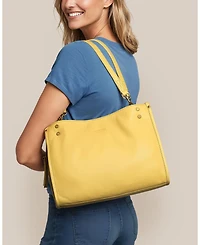 Lenox Triple Entry Satchel