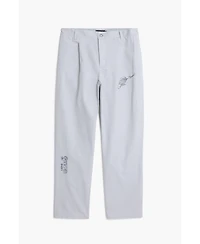 Desigual Men's Tailored long trousers with embroidery