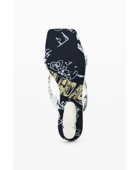 Desigual Women's Heart heel sandal