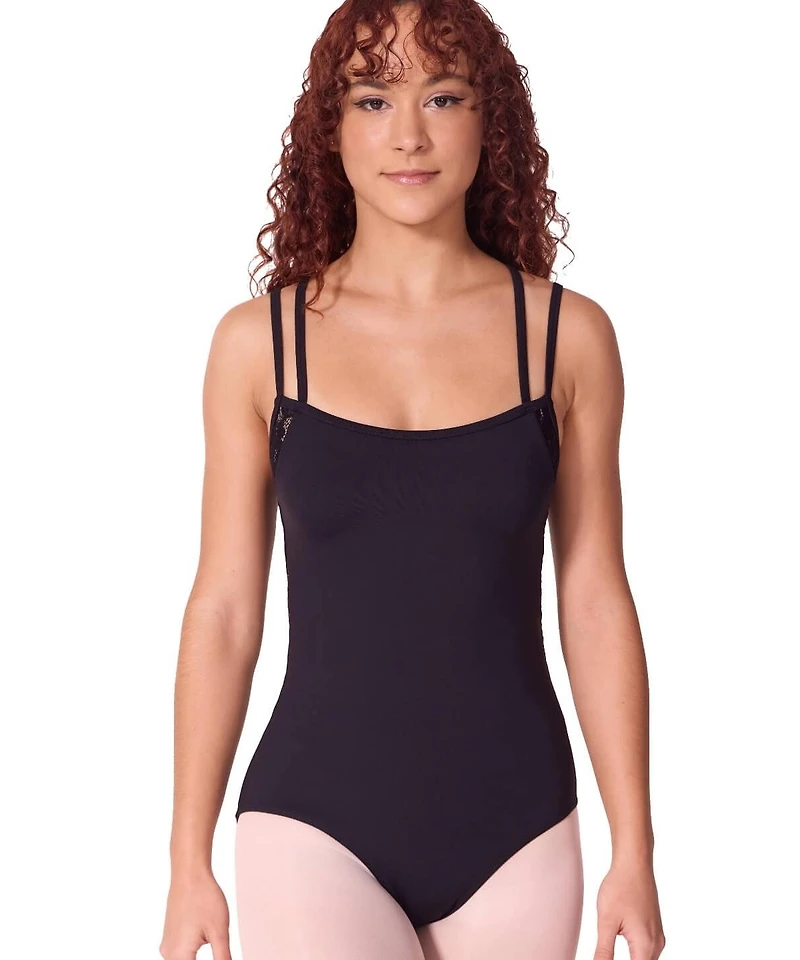 Capezio Women's Soft Elegance Lace Camisole Leotard with Bratek