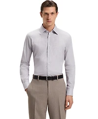 Boss by Hugo Men's Cotton Blend Slim-Fit Dress Shirt