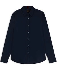 Boss by Hugo Men's Stretch-Cotton Regular-Fit Dress Shirt