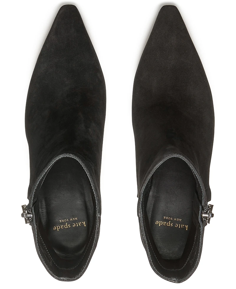 kate spade new york Women's Adele Stiletto Suede Booties