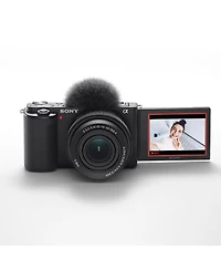 Sony Zv-E10 Mirrorless Camera with E Pz 16-50mm f/3.5-5.6 Oss Ii Lens, Black
