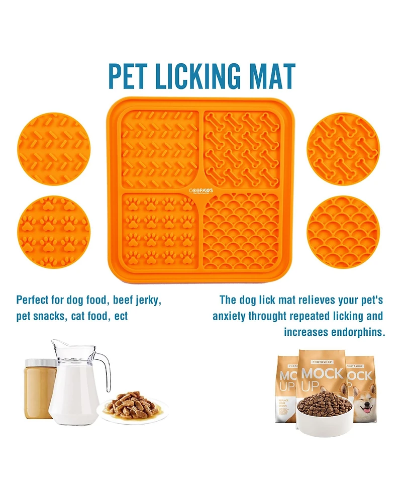 Goopaws Licking Mat: 3pk