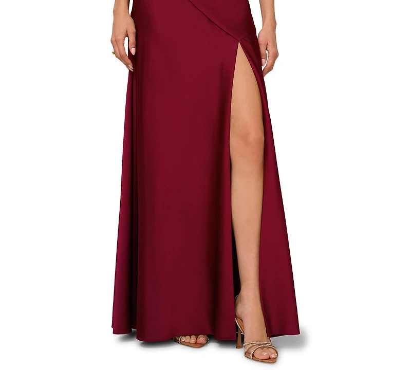 Adrianna Women's Stretch One-Shoulder Dress