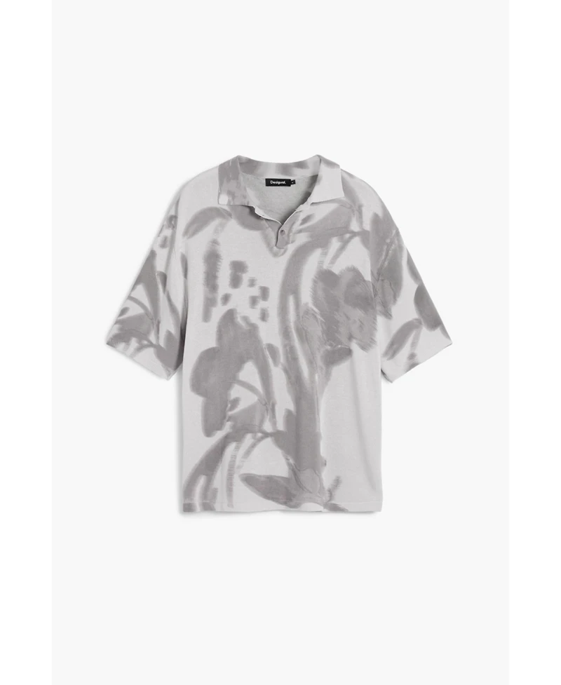 Desigual Men's Abstract short-sleeve polo