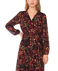 Sam & Jess Women's Printed Maxi Dress