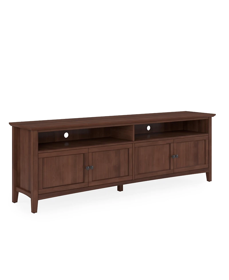 Furniture 84" Hedworth Wood Entertainment Console Drawer