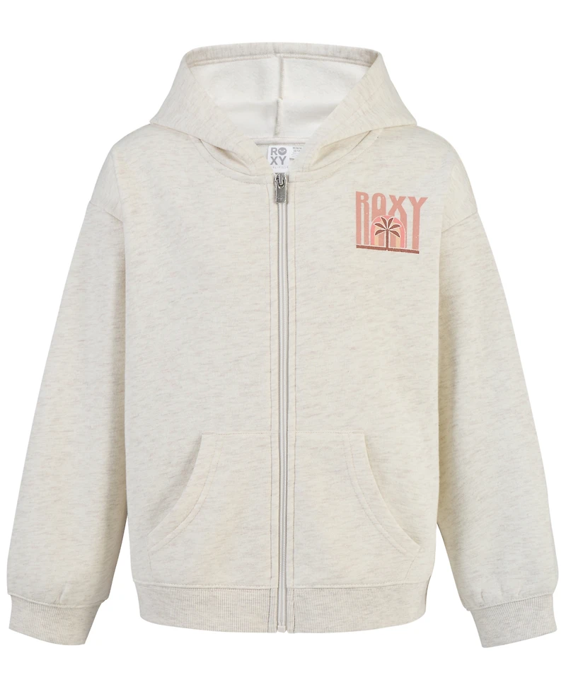Roxy Girls 7-16 Paradise Oversized Zip Hoodie