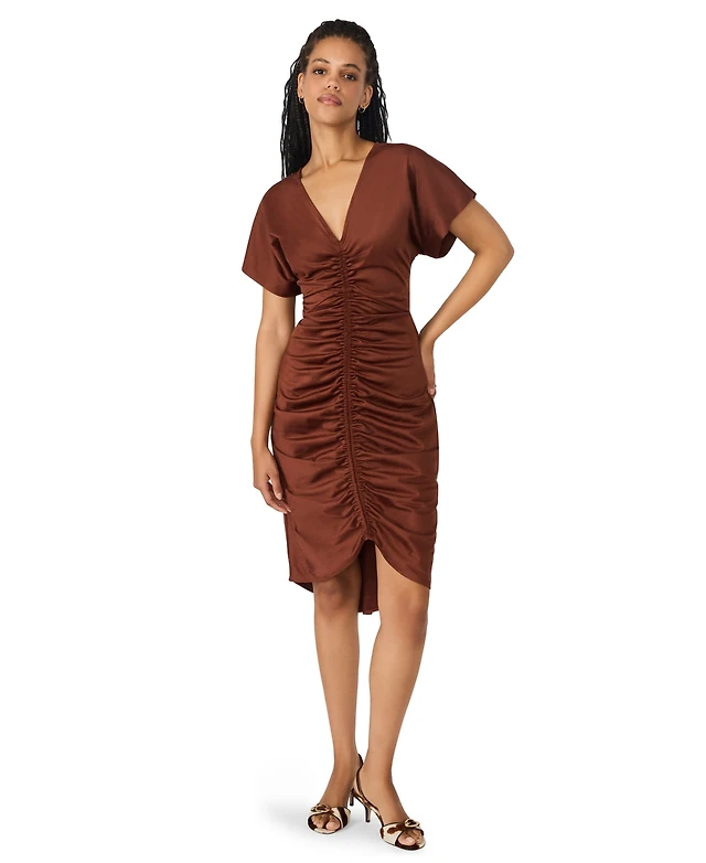 steve madden women's short sleeve sweater dress Steve Madden Women's Aimee Short Sleeve Dress