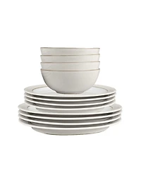 Denby Natural Canvas 12 Pc. Dinnerware Set, Service for 4