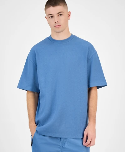 Hugo Boss Nuwaffle Short-Sleeve Crewneck T-Shirt