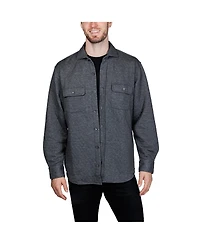 Tailorbyrd Men's Quilted Sweater Shirt