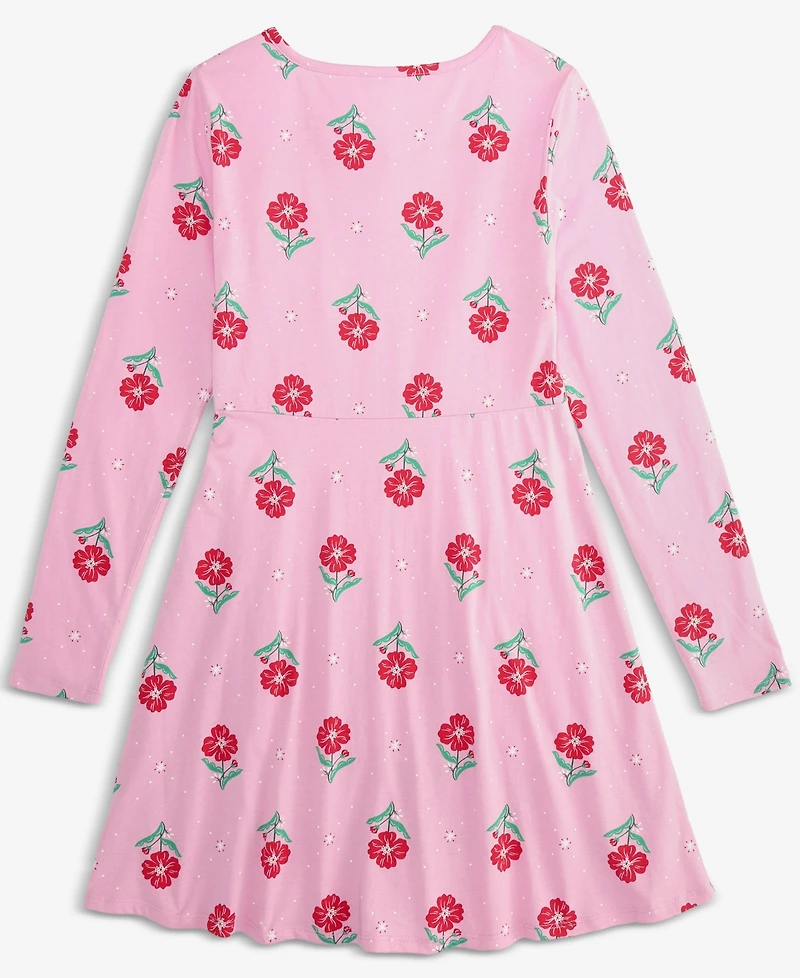 Epic Threads Little & Big Girls Jolly Blooms Printed Dress, Macy's Exclusive