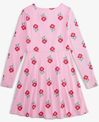Epic Threads Little & Big Girls Jolly Blooms Printed Dress, Macy's Exclusive