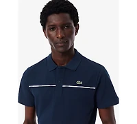 Lacoste Men's Ribbed Collar Polo Shirt