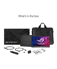 Asus Rog Strix XG17AHP 17.3" 16:9 Full Hd 240Hz Portable Ips Led Gaming Monitor, Built-In Speakers
