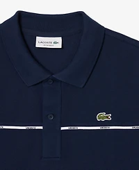 Lacoste Men's Ribbed Collar Polo Shirt