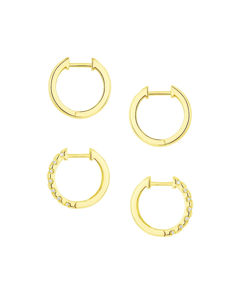 And Now This Duo Hoop Earring Set