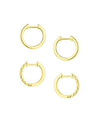 And Now This Duo Hoop Earring Set
