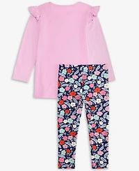 Epic Threads Girls Toddler 2T-4T 2-Pc. Purse-Graphic T-Shirt & Leggings Set, Macy's Exclusive